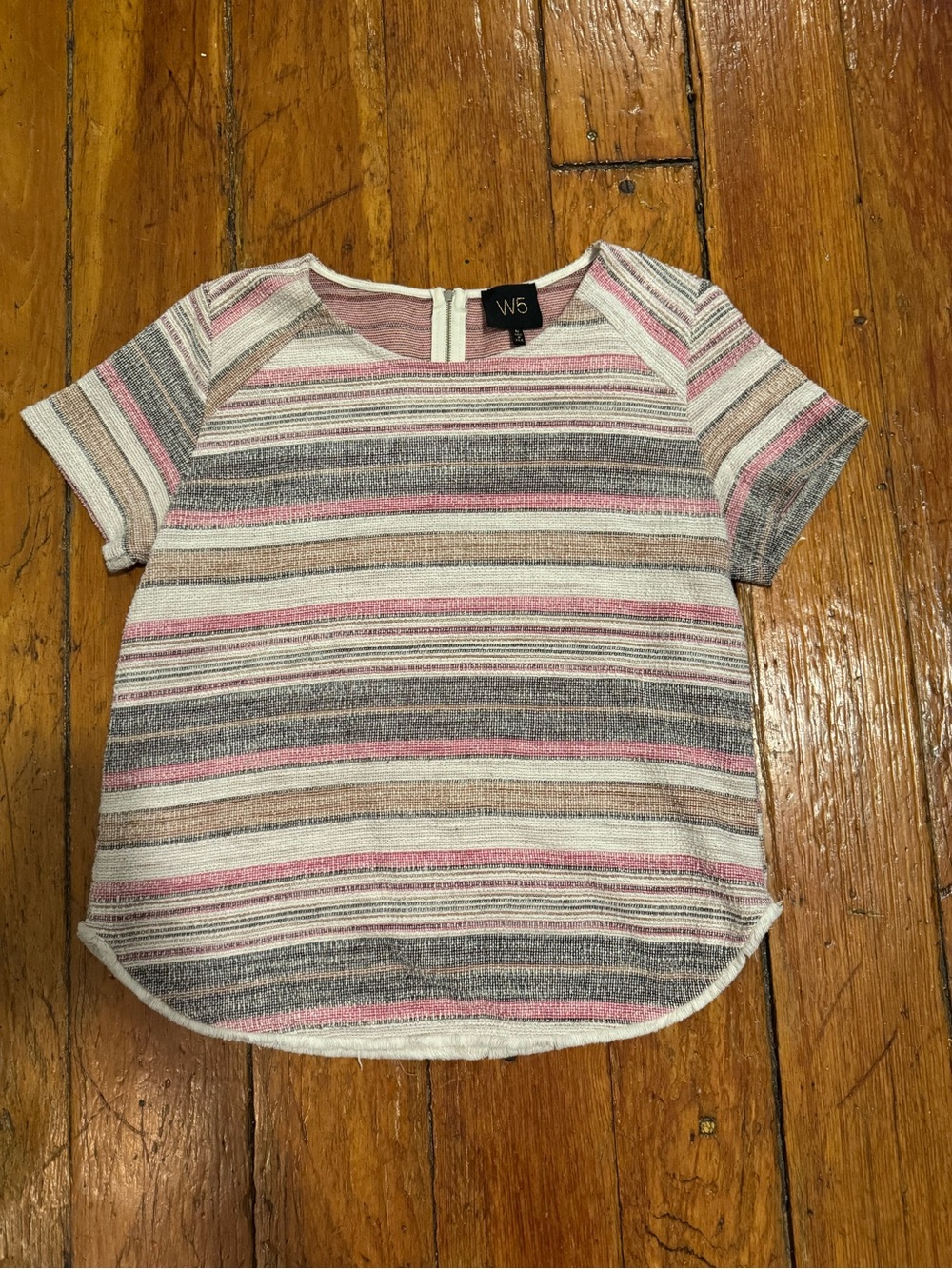 Short Sleeve Striped Shirt